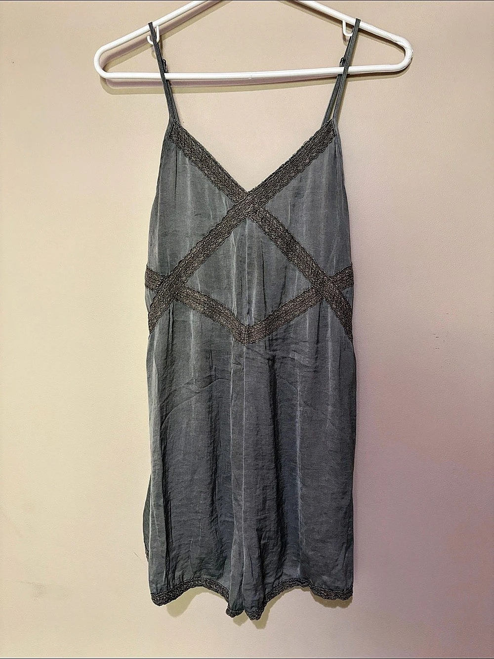 Aerie romper with lace